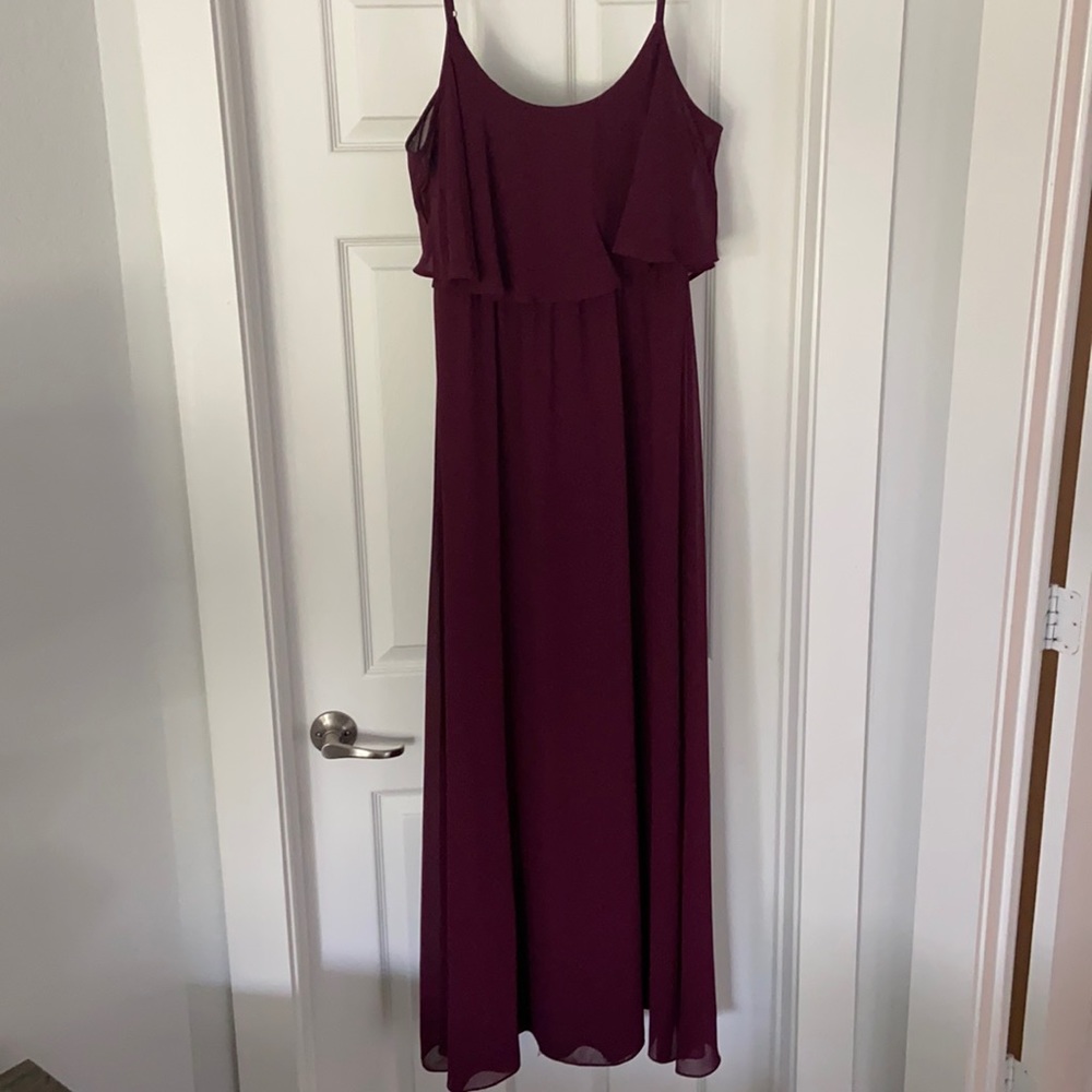 Show Me Your Mumu Caitlin Ruffle Maxi Dress